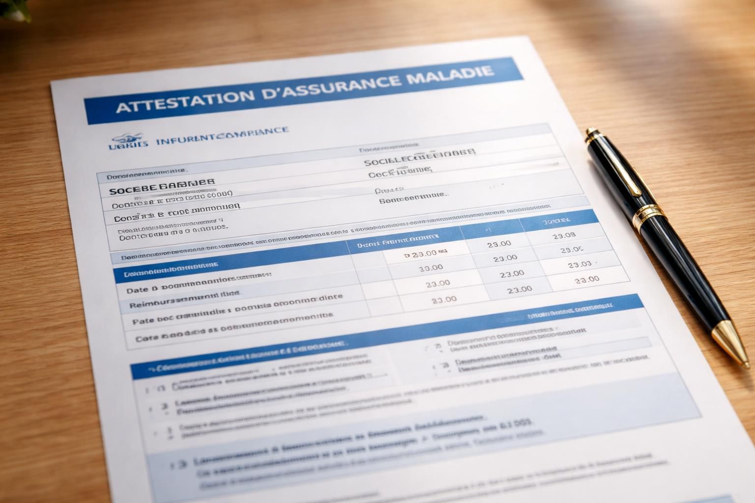 découvrez quelles informations sont présentes sur votre attestation d’assurance maladie et comment les utiliser efficacement.